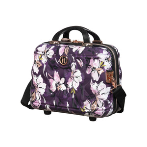 Indulging - Vanity Case (Camellia Floral Purple Berry)