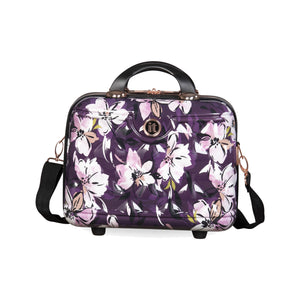 Indulging - Vanity Case (Camellia Floral Purple Berry)